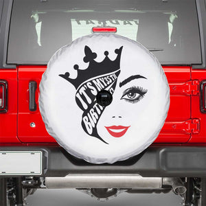 Its My 35th Birthday Spare Tire Cover Birthday Queen Crown Gift For Women TS12 White Print Your Wear