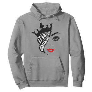 Its My 30th Birthday Hoodie Birthday Queen Crown Gift For Women TS12 Sport Gray Print Your Wear