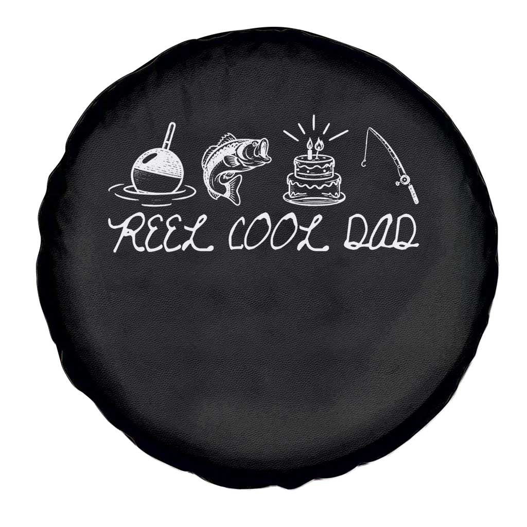 Reel Cool Dad Spare Tire Cover Funny Fishing Dad Birthday Gift TS12 Print Your Wear