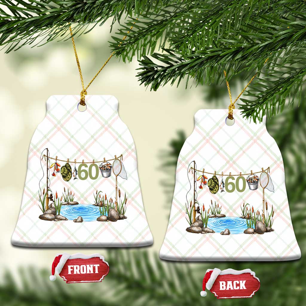 60th Birthday Fishing Ceramic Ornament Fisherman Birthday Party Gift TS12 Print Your Wear