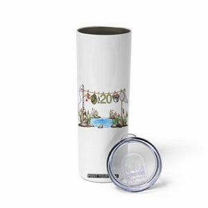 20th Birthday Fishing Skinny Tumbler Fisherman Birthday Party Gift TS12 Print Your Wear