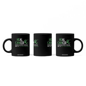 Heal Cancer Nothing Is Impossible With God Coffee Mug Liver Cancer Support Gift