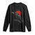 Horror Raven Long Sleeve Shirt F Caw F Gothic Blood Moon Halloween TS12 Black Print Your Wear