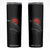 Horror Raven Skinny Tumbler F Caw F Gothic Blood Moon Halloween TS12 Black Print Your Wear