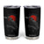 Horror Raven Tumbler Cup F Caw F Gothic Blood Moon Halloween TS12 Black Print Your Wear