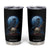 Horror Raven On Skull Tumbler Cup Full Moon Gothic Art TS12 Black Print Your Wear