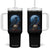 Horror Raven On Skull Tumbler With Handle Full Moon Gothic Art TS12 One Size: 40 oz Black Print Your Wear