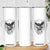 Gothic Raven On Skull With Full Moon Skinny Tumbler TS12 Print Your Wear
