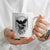 Gothic Raven On Skull With Full Moon Coffee Mug TS12 Print Your Wear