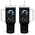 Halloween Gothic Raven Tumbler With Handle Full Moon Horror Art TS12 One Size: 40 oz Black Print Your Wear