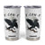 Funny Raven Bird Full Moon Art F Caw F Joke Tumbler Cup TS12 White Print Your Wear