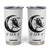 Funny Raven Bird Tumbler Cup F Caw F Joke Moon Sarcastic Humor Art TS12 White Print Your Wear