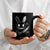 Funny Creepy Bunny With Knife Coffee Mug Cute Horror Aesthetic TS12 Print Your Wear