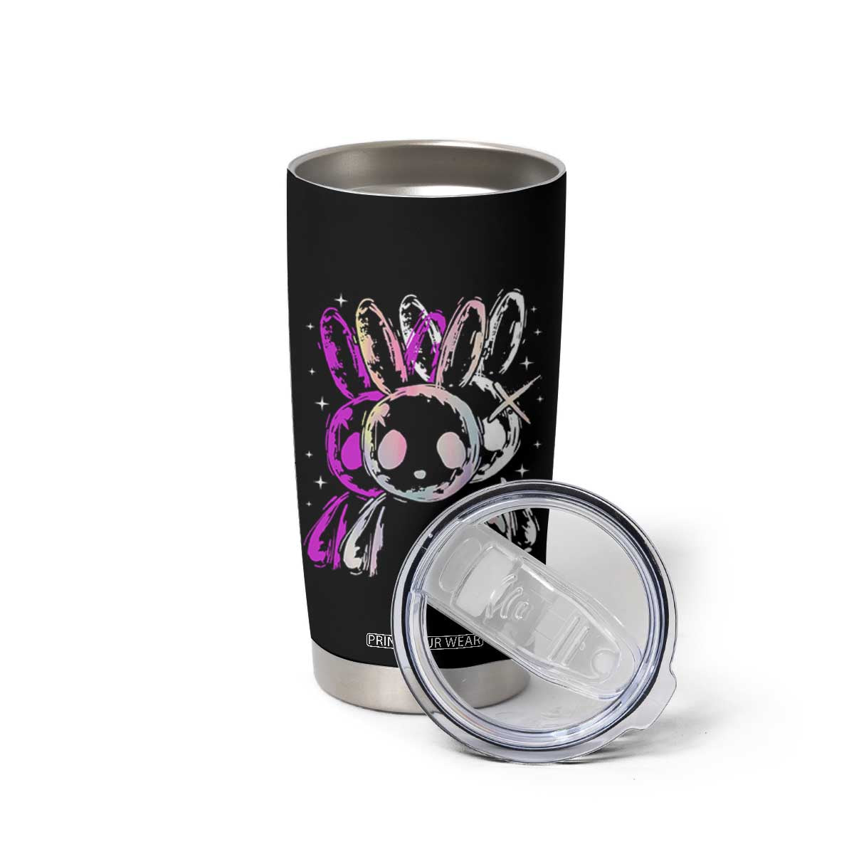 Horror Cute Bunny Rabbit Tumbler Cup Horror Aesthetic TS12 Print Your Wear