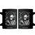 Funny Full Moon Horror Art Coffee Mug Skeleton Hug Maine Coon Cat TS12 Black Print Your Wear