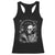 Funny Full Moon Horror Art Racerback Tank Top Skeleton Hug Maine Coon Cat TS12 Black Print Your Wear
