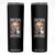 Funny Skeleton Cat Skinny Tumbler Thats What I Do I Pet Cats I Hate People And I Know Things TS12 Black Print Your Wear