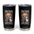 Funny Skeleton Cat Tumbler Cup Thats What I Do I Pet Cats I Hate People And I Know Things TS12 Black Print Your Wear