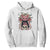 Cute Pastel Goth Vampire Cat Hoodie Funny Gothic Halloween Art TS12 White Print Your Wear