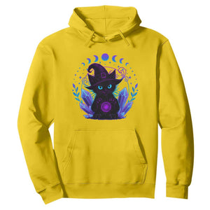 Witchy Black Cat Hoodie Funny Spellcasting Pastel Goth Aesthetic TS12 Daisy Print Your Wear