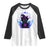 Witchy Black Cat Raglan Shirt Funny Spellcasting Pastel Goth Aesthetic TS12 White Black Print Your Wear