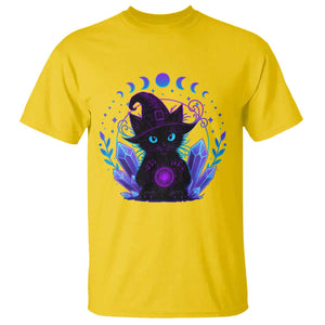 Witchy Black Cat T Shirt Funny Spellcasting Pastel Goth Aesthetic TS12 Daisy Print Your Wear