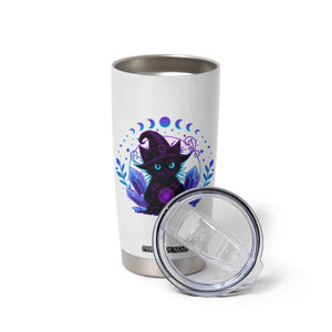 Witchy Black Cat Tumbler Cup Funny Spellcasting Pastel Goth Aesthetic TS12 Print Your Wear