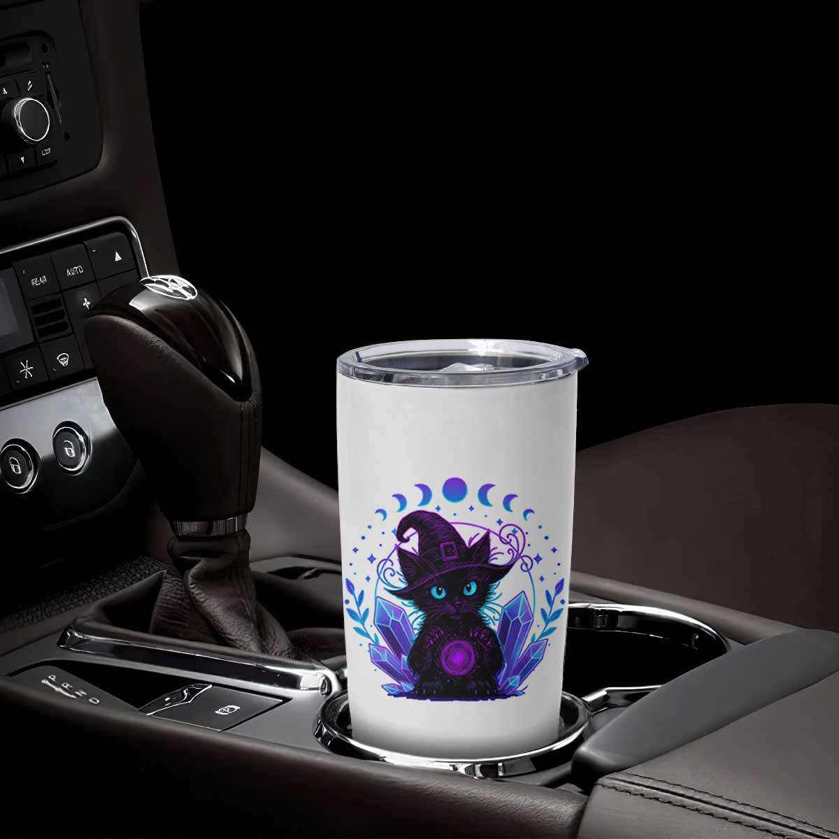 Witchy Black Cat Tumbler Cup Funny Spellcasting Pastel Goth Aesthetic TS12 Print Your Wear