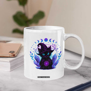 Witchy Black Cat Coffee Mug Funny Spellcasting Pastel Goth Aesthetic TS12 Print Your Wear