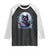 Witchy Black Cat Raglan Shirt Brewing Magic Funny Pastel Goth Art TS12 Black White Print Your Wear