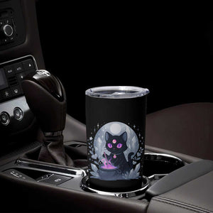Witchy Black Cat Tumbler Cup Brewing Magic Funny Pastel Goth Art TS12 Print Your Wear