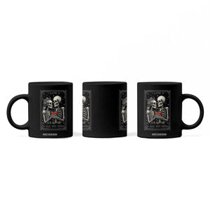 Love Is All You Need Coffee Mug Skeleton Lovers Funny Halloween Tarot TS12 Print Your Wear
