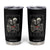 Love Is All You Need Tumbler Cup Skeleton Lovers Funny Halloween Tarot TS12 Black Print Your Wear