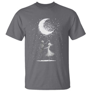 Skeleton Lover Dancing Under The Moon Dark Romantic Art T Shirt TS12 Charcoal Print Your Wear