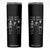 Funny Skeleton Skinny Tumbler I Have Got Your Back Bone Pun TS12 Black Print Your Wear