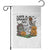 Funny Halloween Skeleton Garden Flag Have A Spooky Day TS12 White Print Your Wear