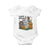 Funny Halloween Skeleton Baby Onesie Have A Spooky Day TS12 White Print Your Wear