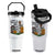 Funny Halloween Skeleton Flip Straw Tumbler Have A Spooky Day TS12 One Size: 30 oz White Print Your Wear