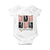 Funny The Skeleton Crew Baby Onesie Dancing Skeletons Halloween For Boys Girl Kids TS12 White Print Your Wear