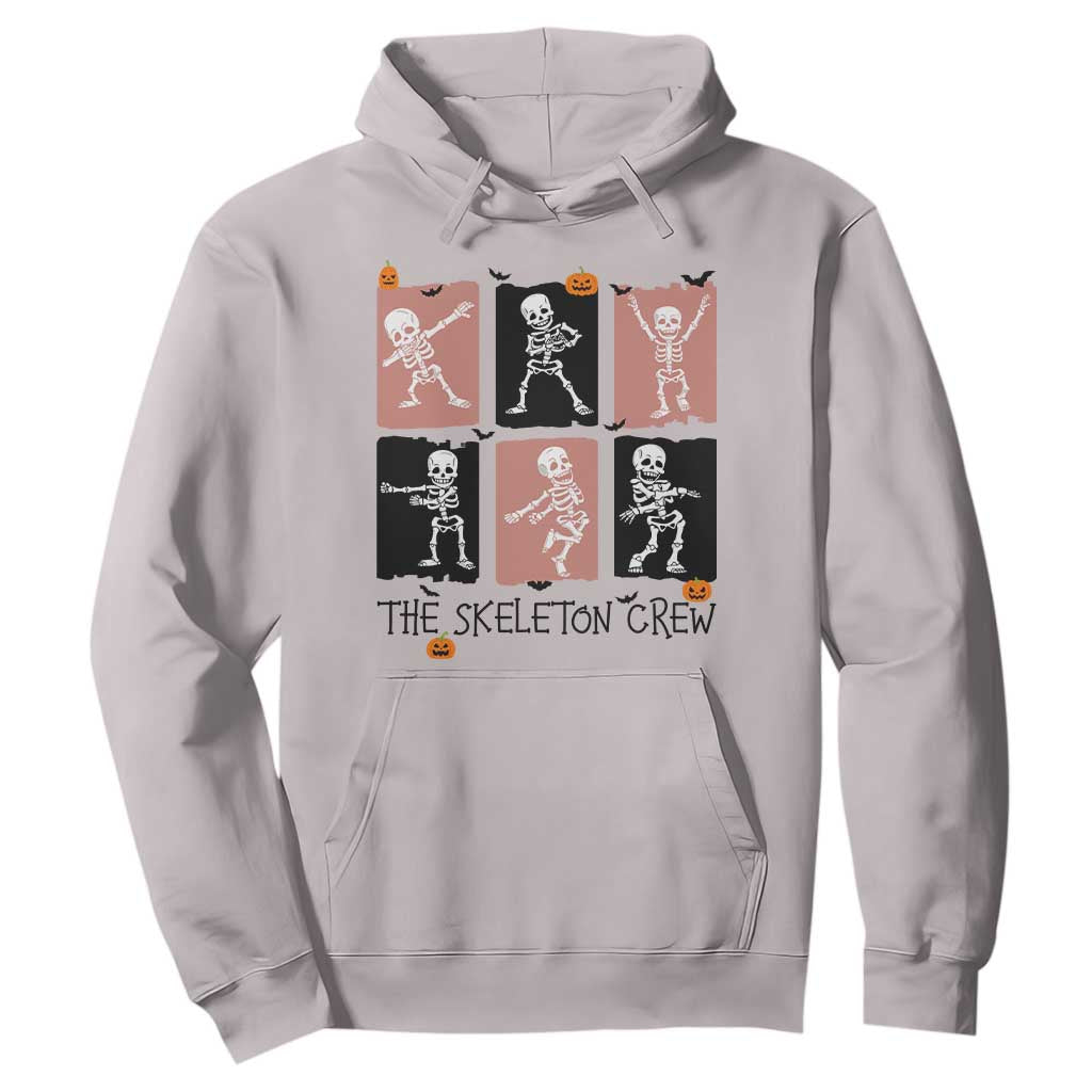 Funny The Skeleton Crew Hoodie Dancing Skeletons Halloween For Boys Girl Kids TS12 Ice Gray Print Your Wear