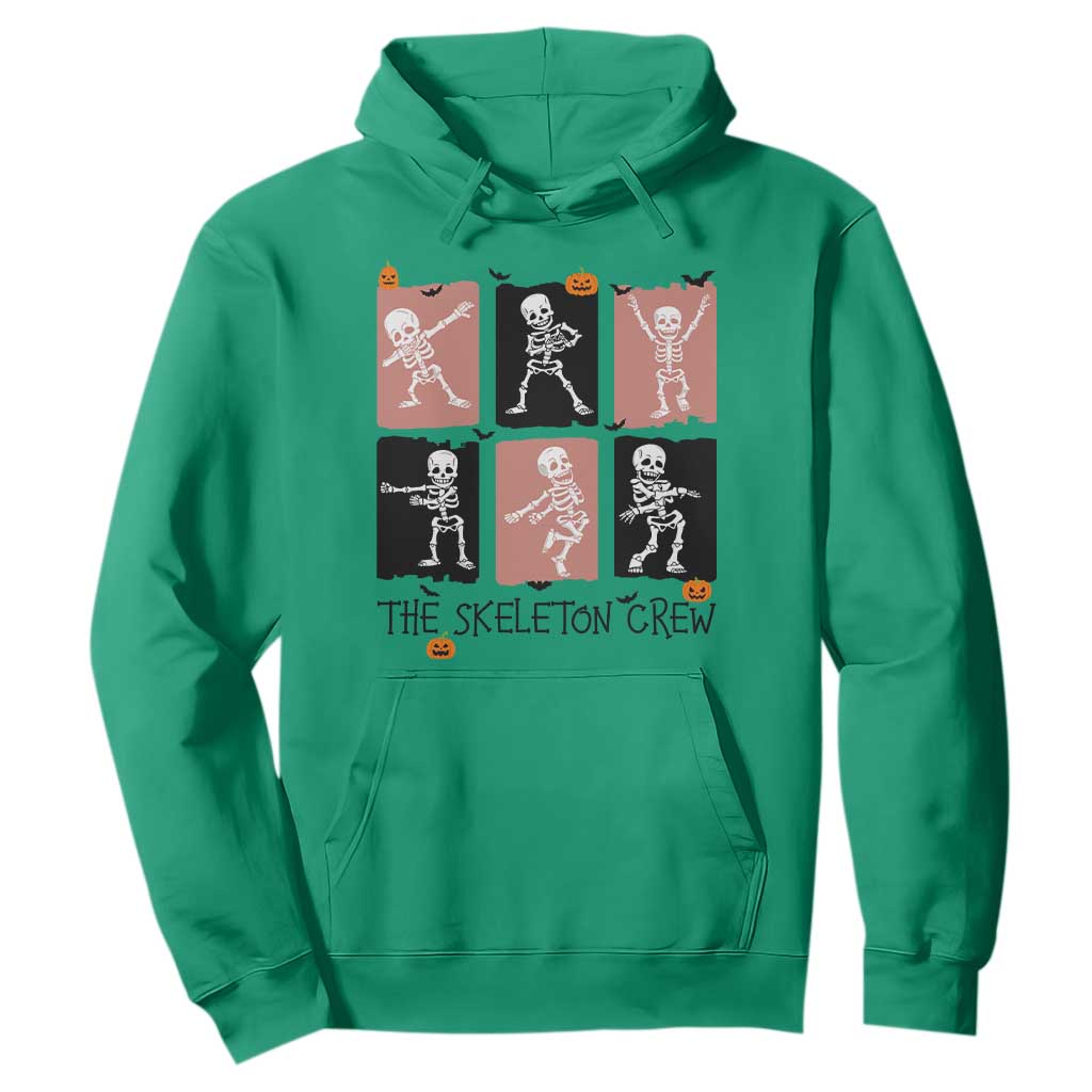 Funny The Skeleton Crew Hoodie Dancing Skeletons Halloween For Boys Girl Kids TS12 Irish Green Print Your Wear