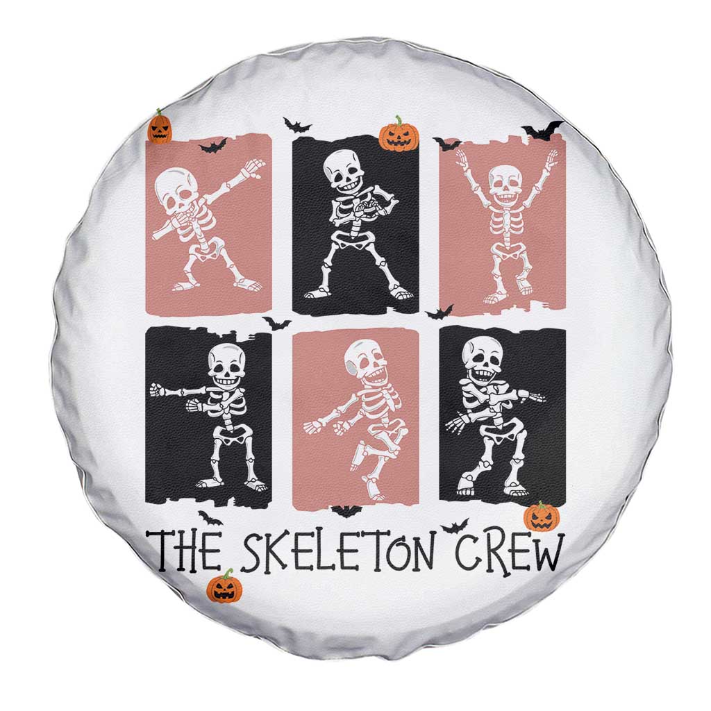 Funny The Skeleton Crew Spare Tire Cover Dancing Skeletons Halloween For Boys Girl Kids TS12 Print Your Wear