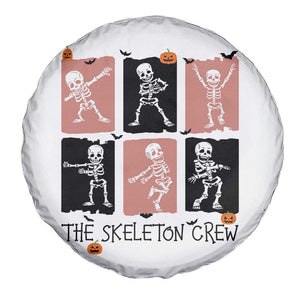 Funny The Skeleton Crew Spare Tire Cover Dancing Skeletons Halloween For Boys Girl Kids TS12 Print Your Wear