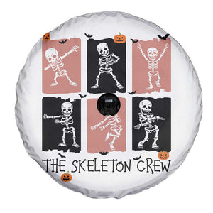 Funny The Skeleton Crew Spare Tire Cover Dancing Skeletons Halloween For Boys Girl Kids TS12 Print Your Wear