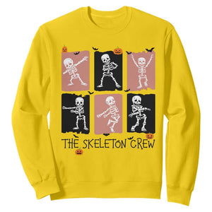 Funny The Skeleton Crew Sweatshirt Dancing Skeletons Halloween For Boys Girl Kids TS12 Daisy Print Your Wear