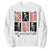 Funny The Skeleton Crew Sweatshirt Dancing Skeletons Halloween For Boys Girl Kids TS12 White Print Your Wear