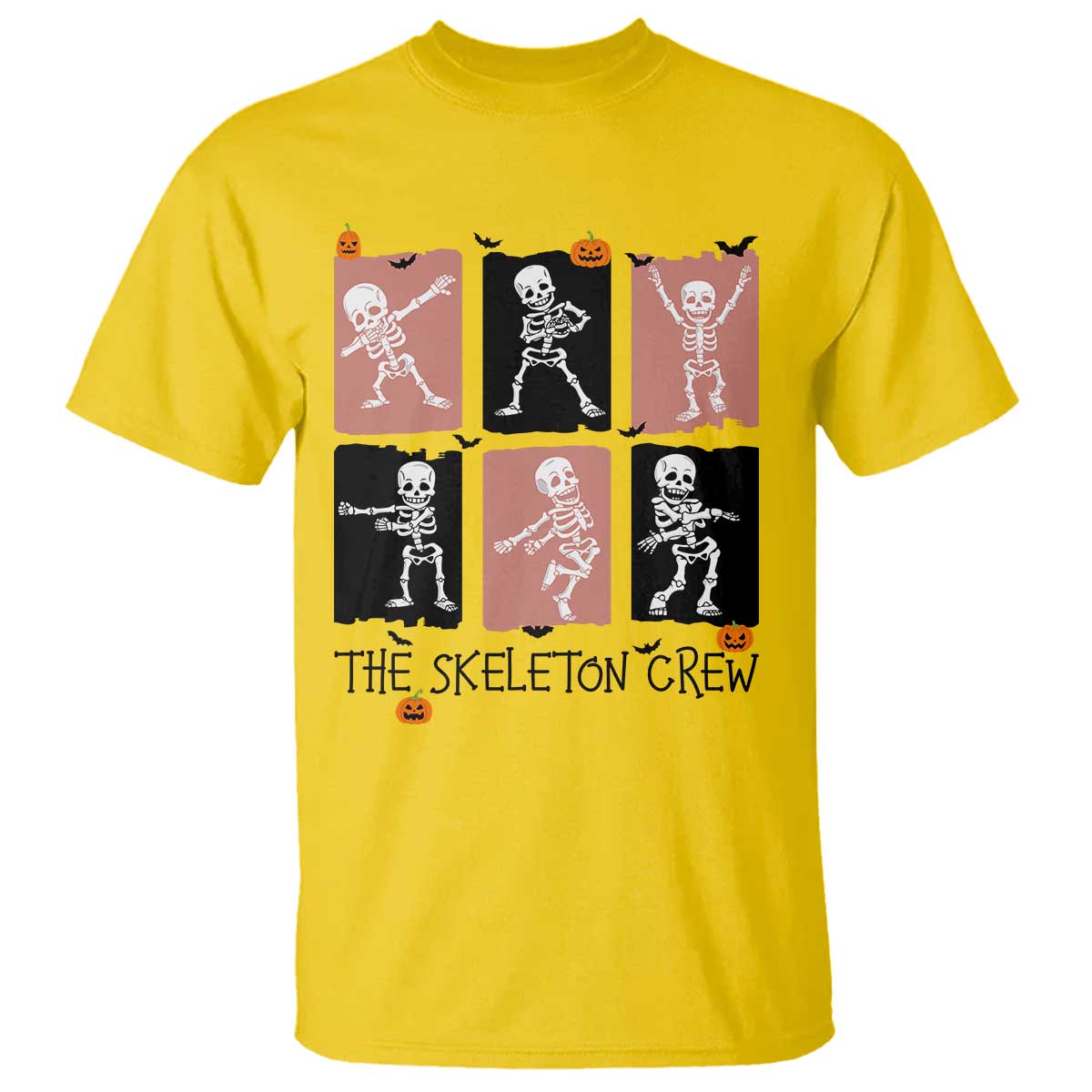 Funny The Skeleton Crew T Shirt Dancing Skeletons Halloween For Boys Girl Kids TS12 Daisy Print Your Wear