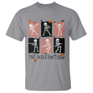 Funny The Skeleton Crew T Shirt Dancing Skeletons Halloween For Boys Girl Kids TS12 Sport Gray Print Your Wear