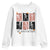 Funny The Skeleton Crew Youth Sweatshirt Dancing Skeletons Halloween For Boys Girl Kids TS12 White Print Your Wear
