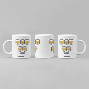 Funny Cat Office Mood Coffee Mug I Always Give 100% At Work Quote TS12 Print Your Wear